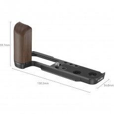 Smallrig 4805 Wooden L-Shape Grip for FUJIFILM X100VI / X100V, Black