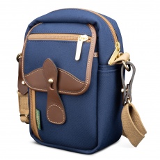 Billingham Airline Stowaway, Navy Fibrenyte-Chocolate Trim