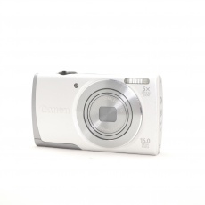 Used Canon Powershot A3500 IS digital compact camera, Silver