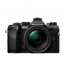 OM SYSTEM OM-5 Mark II Mirrorless camera with 12-40mm F2.8 lens, Black