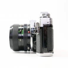 Used Canon AE-1 Program 35mm SLR with 28mm lens