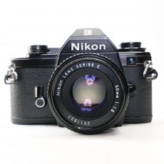 Used Nikon EM 35mm SLR with 50mm lens