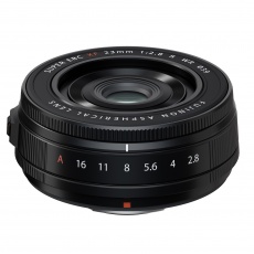 Fujifilm XF 23mm f2.8 R WR lens, Black