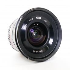 Used Samyang MF 12mm f2 lens for Fujifilm X, black Used Samyang MF 12mm f2 lens for Fujifilm X, black