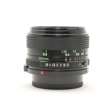 Used Canon FD 28mm f2.8 lens Used Canon FD 28mm f2.8 lens
