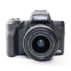 Used Canon EOS M50 Mk II Mirrorless camera with 15-45mm lems Used Canon EOS M50 Mk II Mirrorless camera with 15-45mm lems