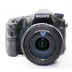 Used Sony Alpha A77 II DSLR with 18-250mm lens Used Sony Alpha A77 II DSLR with 18-250mm lens