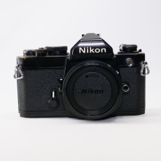 Used Nikon FM 35mm SLR body, black Used Nikon FM 35mm SLR body, black