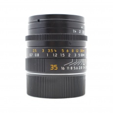 Used Leica Summilux-M 35mm f1.4 ASPH black E46 lens 11874 Used Leica Summilux-M 35mm f1.4 ASPH black E46 lens 11874