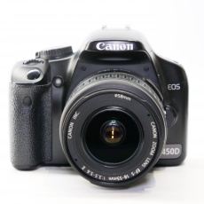 Used Canon EOS 450D DSLR with 18-55mm lens Used Canon EOS 450D DSLR with 18-55mm lens