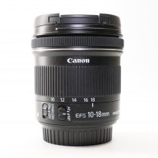 Used Canon EF-S 10-18mm f4.5-5.6 IS STM lens