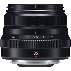 Fujifilm XF 35mm f2.0 R WR lens, black Fujifilm XF 35mm f2.0 R WR lens, black