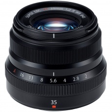 Fujifilm XF 35mm f2.0 R WR lens, black Fujifilm XF 35mm f2.0 R WR lens, black