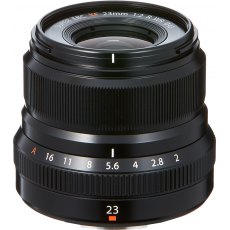 Fujifilm XF 23mm f2 R WR lens, black