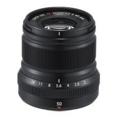 Fujifilm XF 50mm f2.0 R WR lens, black