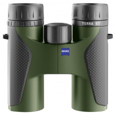 Zeiss Terra ED 10x32 Binoculars, Black/Green
