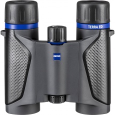 Zeiss Terra ED 8x25 T* Pocket Binoculars, Black/Grey