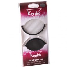 Kenko 55mm UV & Circular Polariser Twin Filter Kit