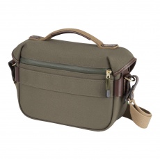 Billingham Hadley Small Pro Camera Shoulder Bag, Sage Fibrenyte-Chocolate Trim