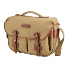 Billingham Hadley Pro Camera Shoulder Bag, Khaki Canvas-Tan Trim