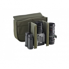 Billingham Hadley Pro Camera Shoulder Bag, Sage Fibrenyte-Chocolate Trim