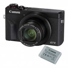 Canon PowerShot G7 X Mark III Digital Camera, Battery Kit, Black Canon PowerShot G7 X Mark III Digital Camera, Battery Kit, Black
