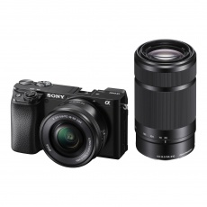Sony Alpha 6100 Mirrorless Camera with 16-50mm and 55-210mm Lenses Sony Alpha 6100 Mirrorless Camera with 16-50mm and 55-210mm Lenses