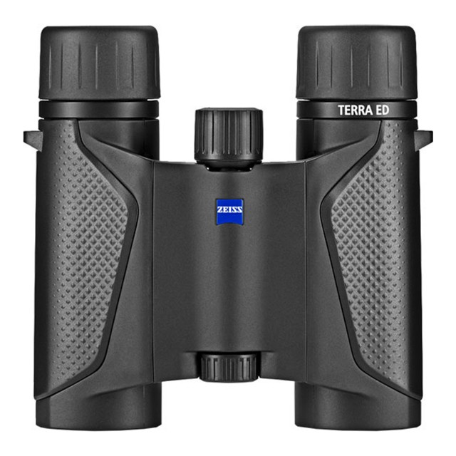 Zeiss Terra ED 8x25 T* Pocket Binoculars, Black/Black