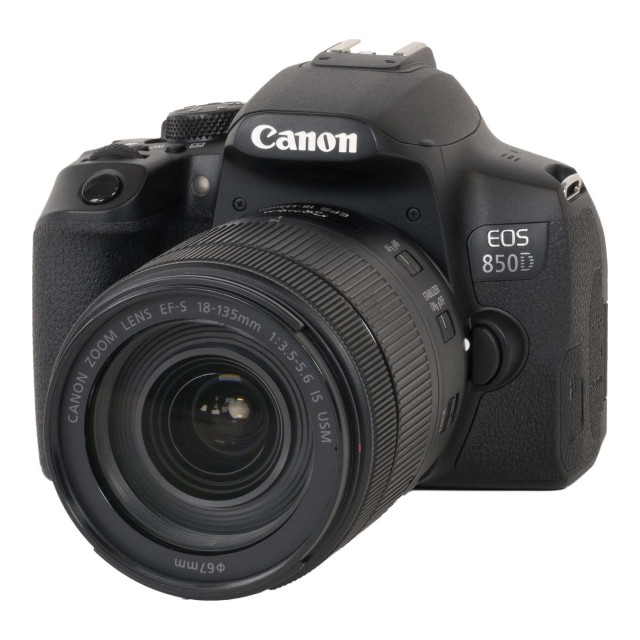 Canon EOS 850D DSLR Camera with 18-135mm f3.5-5.6 IS USM Lens