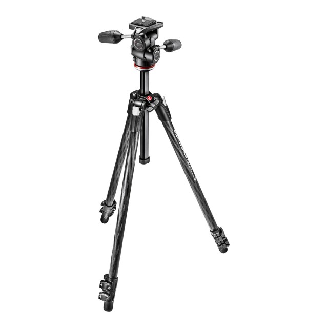 Manfrotto Manfrotto MK290XTC3-3W Carbon Tripod with Three-way Head