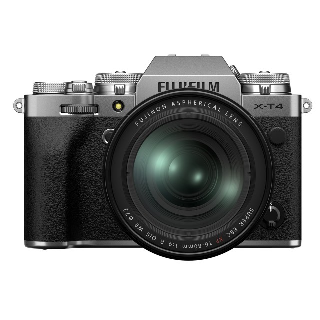 Fujifilm Fujifilm X-T4 Kit with XF 16-80mm lens, Silver