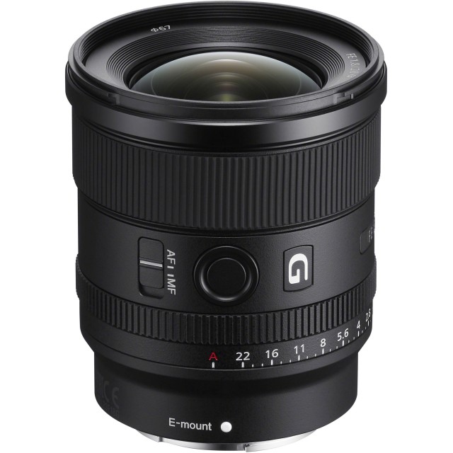 Sony FE 20mm f1.8 G lens | £949.00 - Castle Cameras