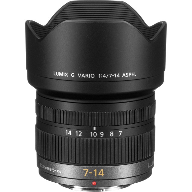 Panasonic 7-14mm f4 Lumix G Vario lens