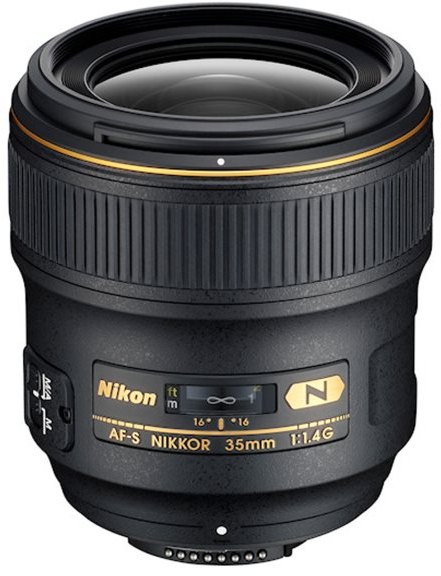 Nikon AF-S 35mm f1.4G lens
