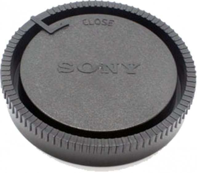 Sony Alpha rear lens cap