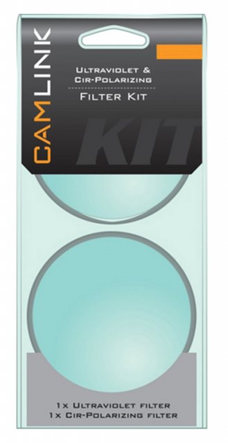 Camlink 52mm Haze UV filter and Circular Polarising filter