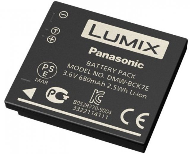 Lumix Panasonic DMW-BCK7E Battery