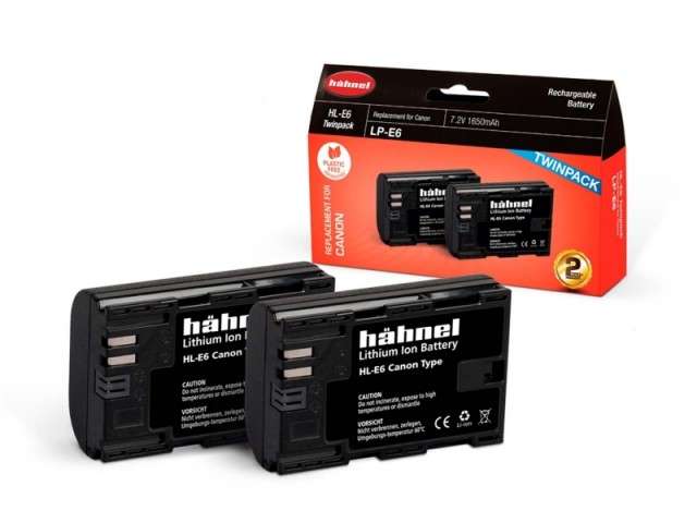 Hahnel HL-E6 Twin Battery Pack for Canon