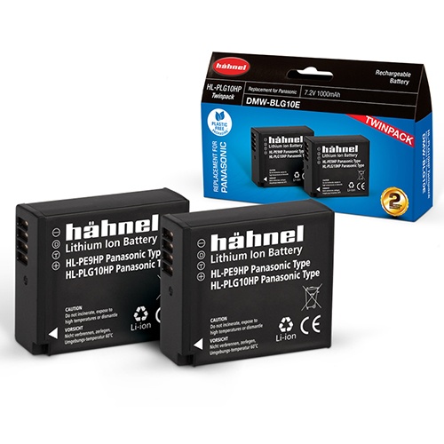 Hahnel HL-PLG10HP Twin Battery Pack for Panasonic