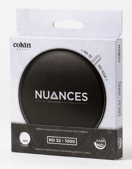 Cokin 77mm Nuances Variable ND32-1000, 5 to 10 stops