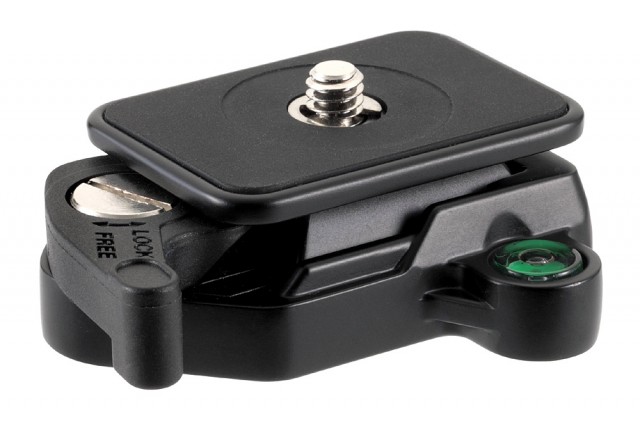 Velbon QRA-4 QR Adapter with QB-42 quick-release platform
