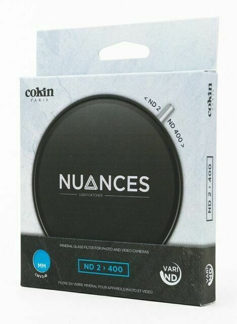 Cokin 58mm Nuances Variable ND 2-400, 1 to 8 stops