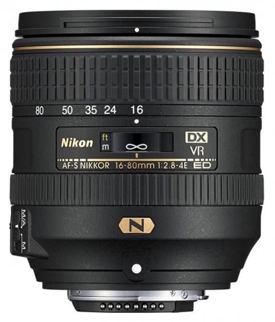 Nikon Nikon 16-80mm AF-S DX f2.8-4E ED VR, Re-boxed
