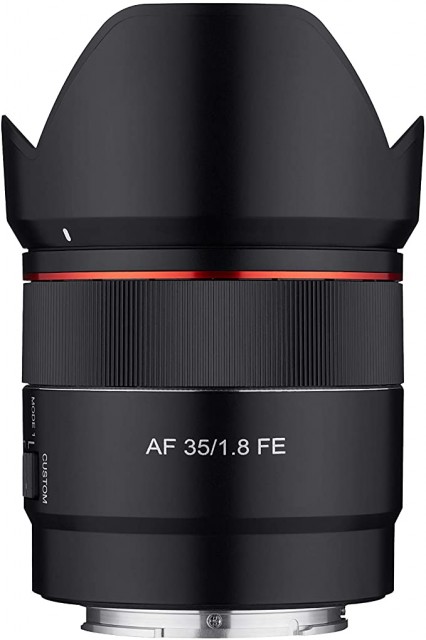 Samyang AF 35mm f1.8 lens for Sony FE