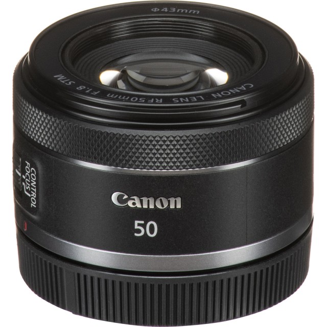 Canon RF 50mm f1.8 STM lens