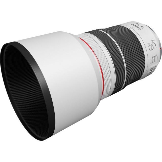 Canon RF 70-200mm F4 L IS USM レンズ Canon RF 70-200mm f4L IS USM lens | £1649.00 - Castle Cameras