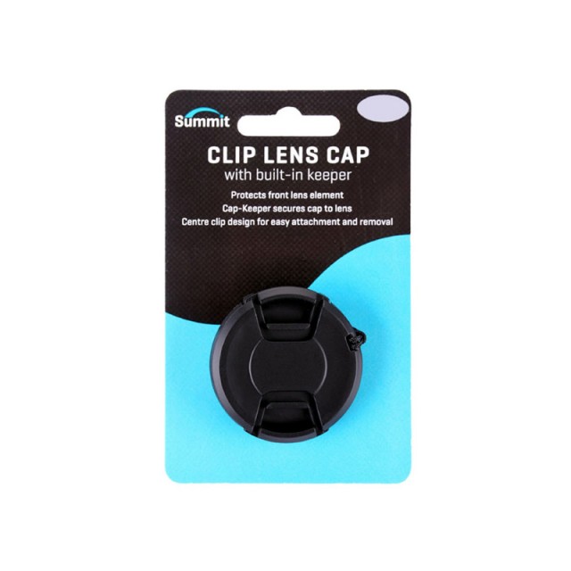 Summit Clip Lens Cap with Keeper Cord, 40.5mm