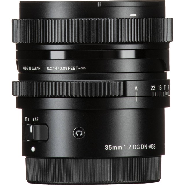 Sigma 35mm f2 DG DN Contemporary lens for Sony FE