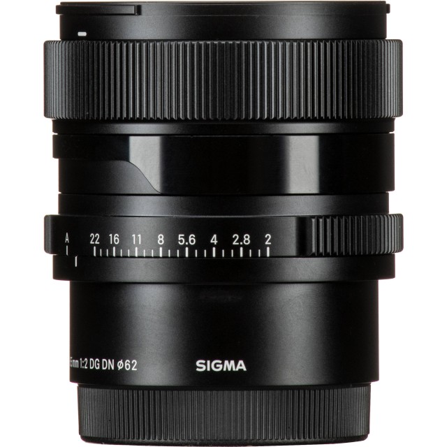 Sigma 65mm f2 DG DN Contemporary lens for Sony FE