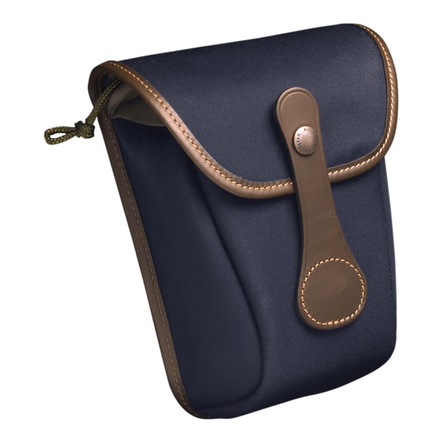 Billingham Avea 8 Pouch, Navy-Chocolate Trim